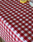 Gingham Red