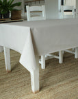 Wipeable Linen Light Grey