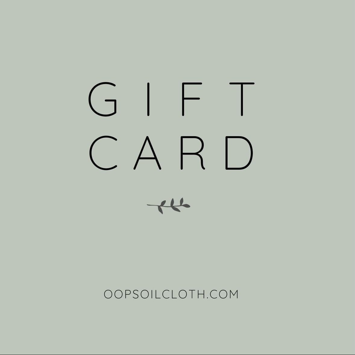 GIFT CARDS