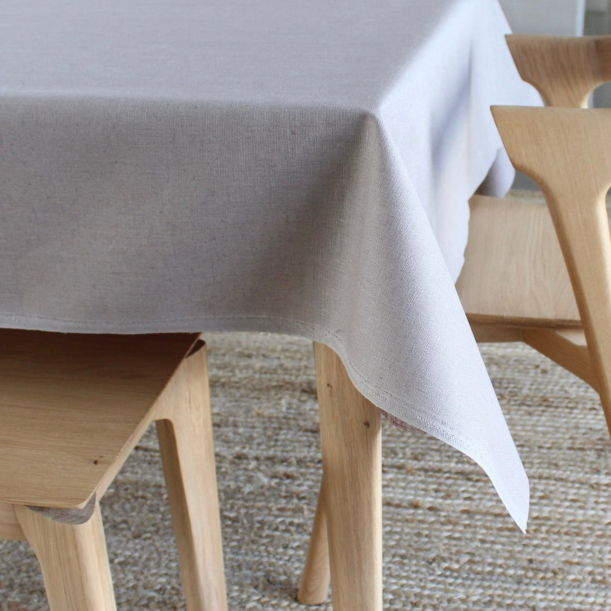 Wipeable Linen Latte