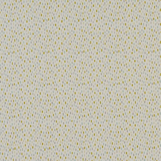 oilcloth with small yellow dots on a light gray background