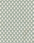 Pattern of white raindrops on a gray green background