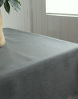 Wipeable Linen Forest Green